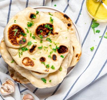 Naan Breads & Garlic Butter Magimix.
